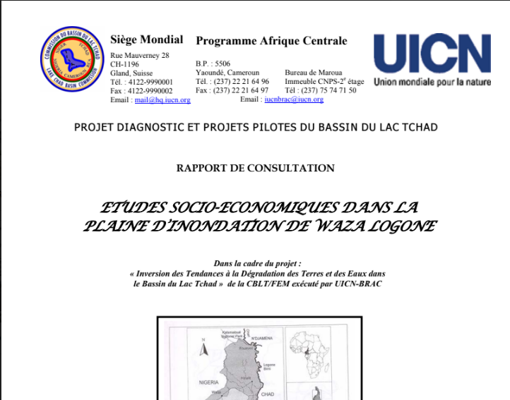 Lire la suite à propos de l’article PROJET DIAGNOSTIC ET PROJETS PILOTES DU BASSIN DU LAC TCHAD